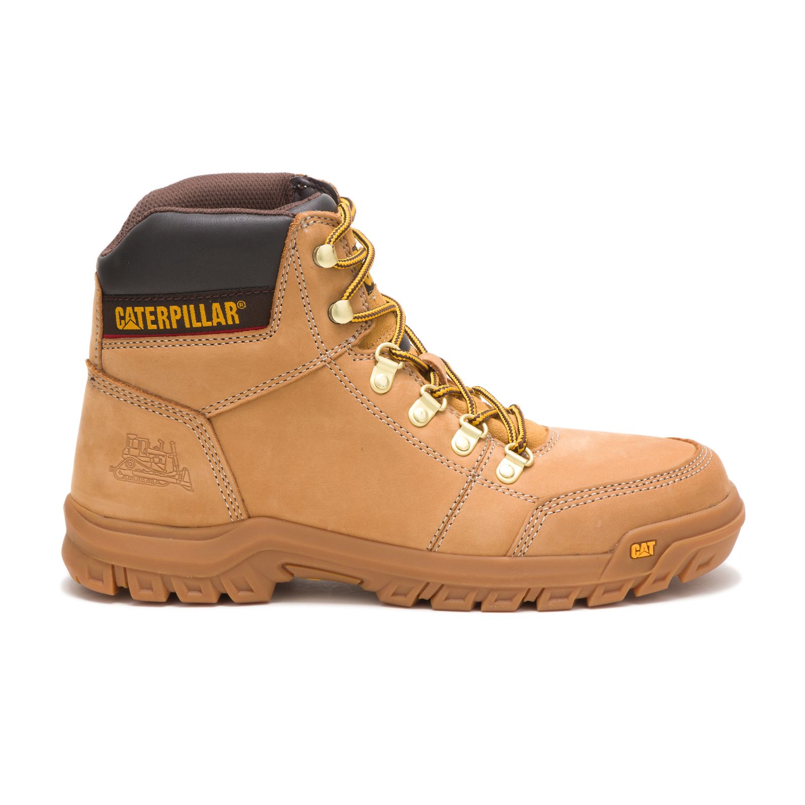 Caterpillar Outline Philippines - Mens Work Boots - Orange 80723QOGY